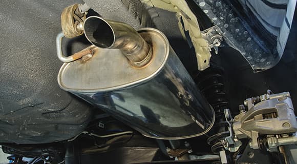 Car exhaust pipe — Experienced Mechanics in Tamworth, NSW