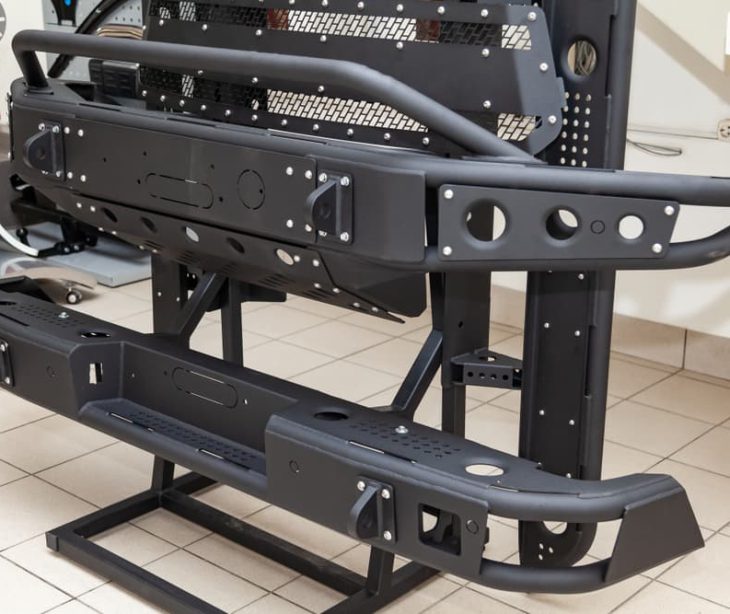 Off road bumper — Experienced Mechanics in Tamworth, NSW