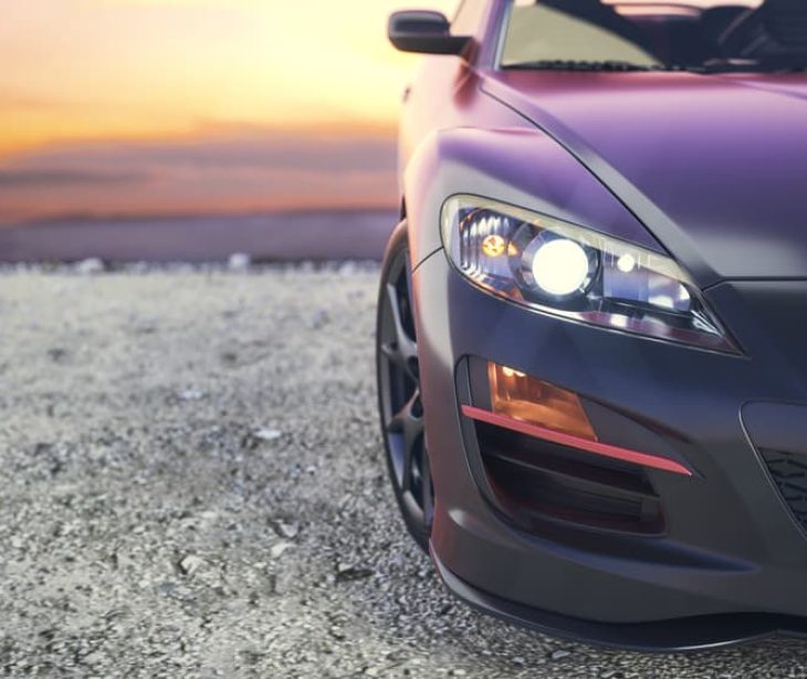 Car headlight — Experienced Mechanics in Tamworth, NSW