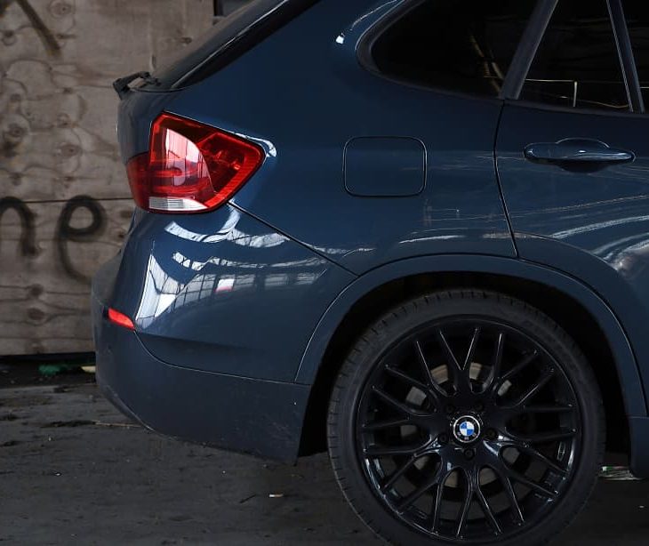 Blue car — Experienced Mechanics in Tamworth, NSW